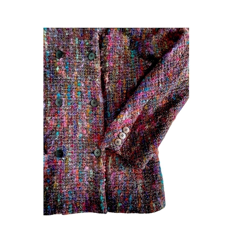 Toffs Vintage 80s Mohair Blend Blazer, Size M/L? - Picture 5 of 6